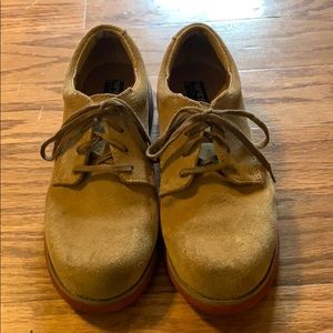 Boy’s Size 3 Tan Sperry Nubucks
